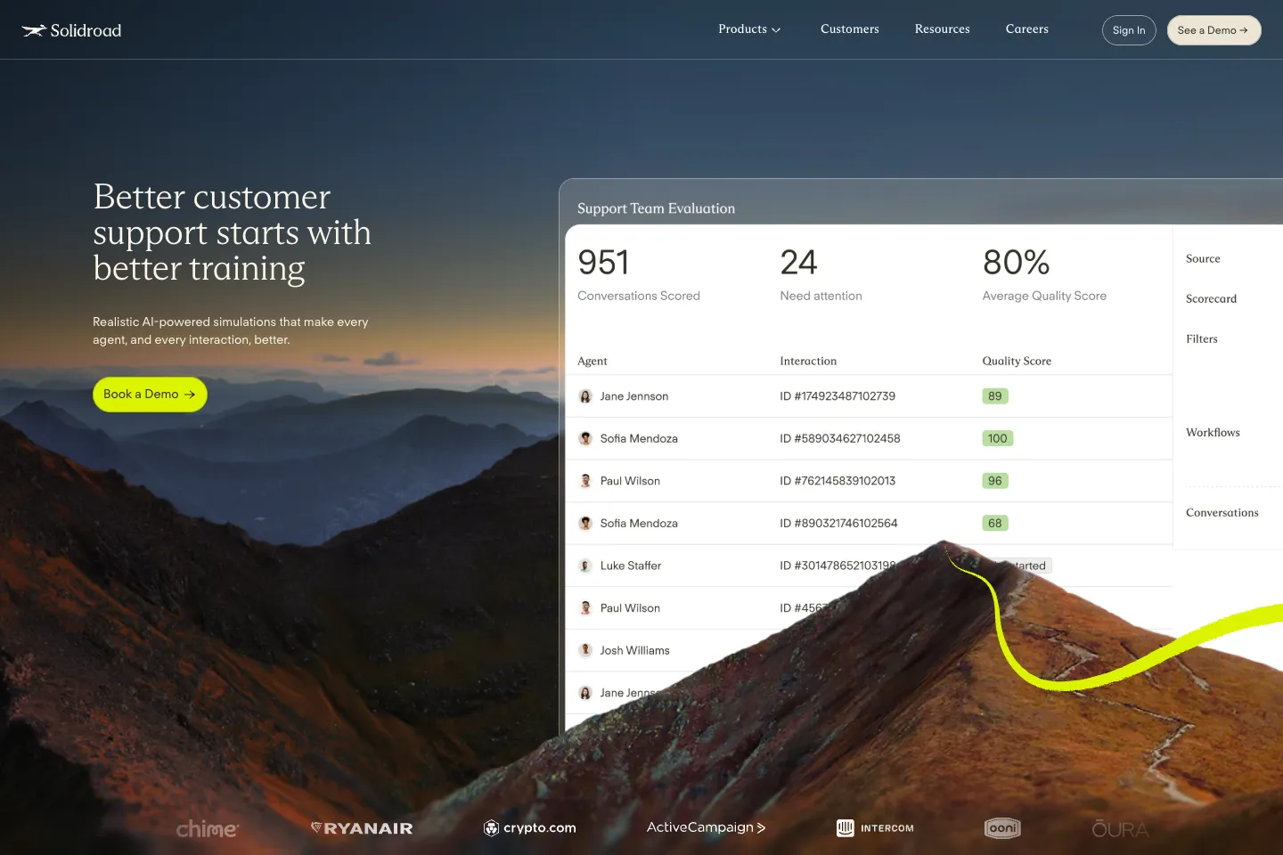 Solidroad website — independent design inspiration, not GH client work